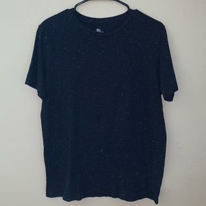 Black Speckled Boyfriend Tee